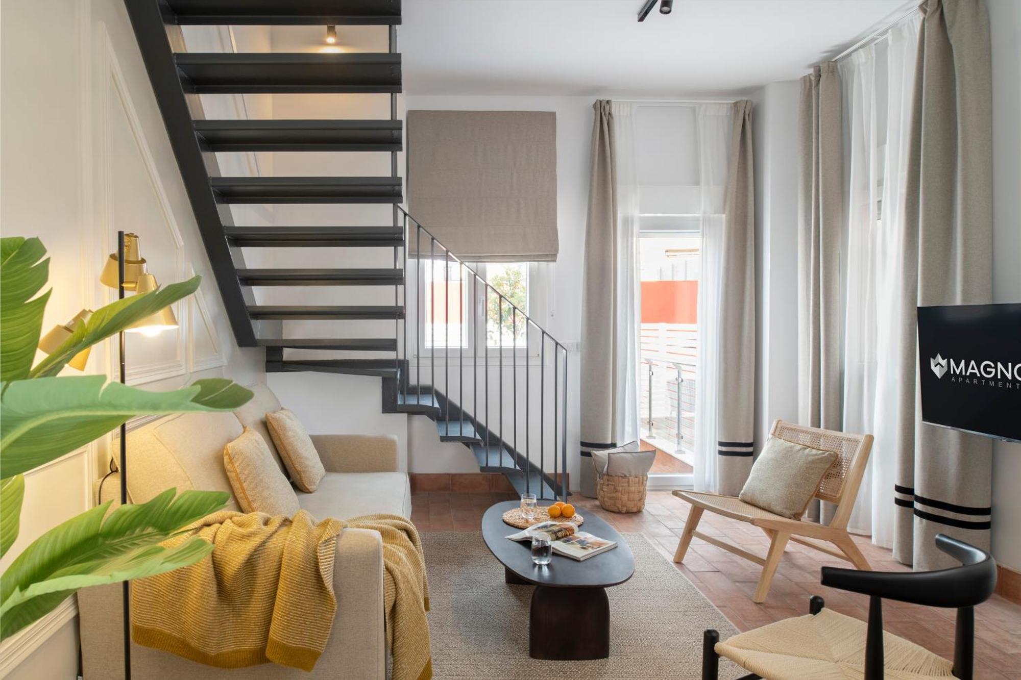 Magno Apartments Santa Clara - Private Terraces With Jacuzzi 塞维利亚 外观 照片